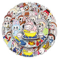 50Pcs Playful Monster Friends Vinyl Stickers LBB03