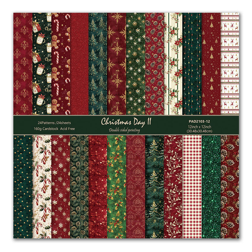 12 inch Scrapbook Paper Pad JYY103