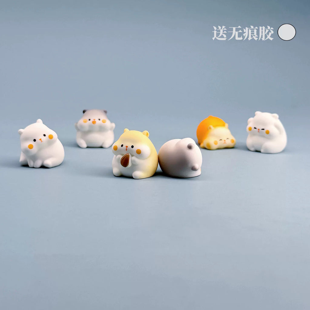 Chubby Hamster Desk Buddies