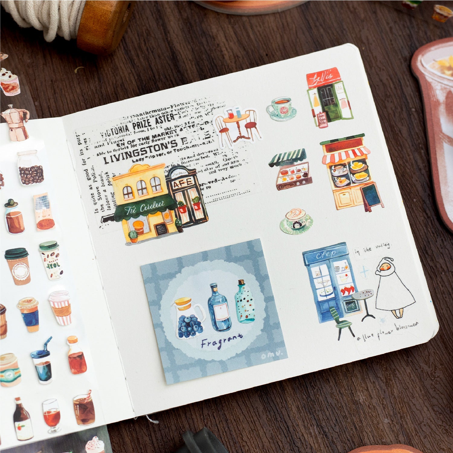 1 Roll Daily Lifestyle Planner Stickers Tape XXRC