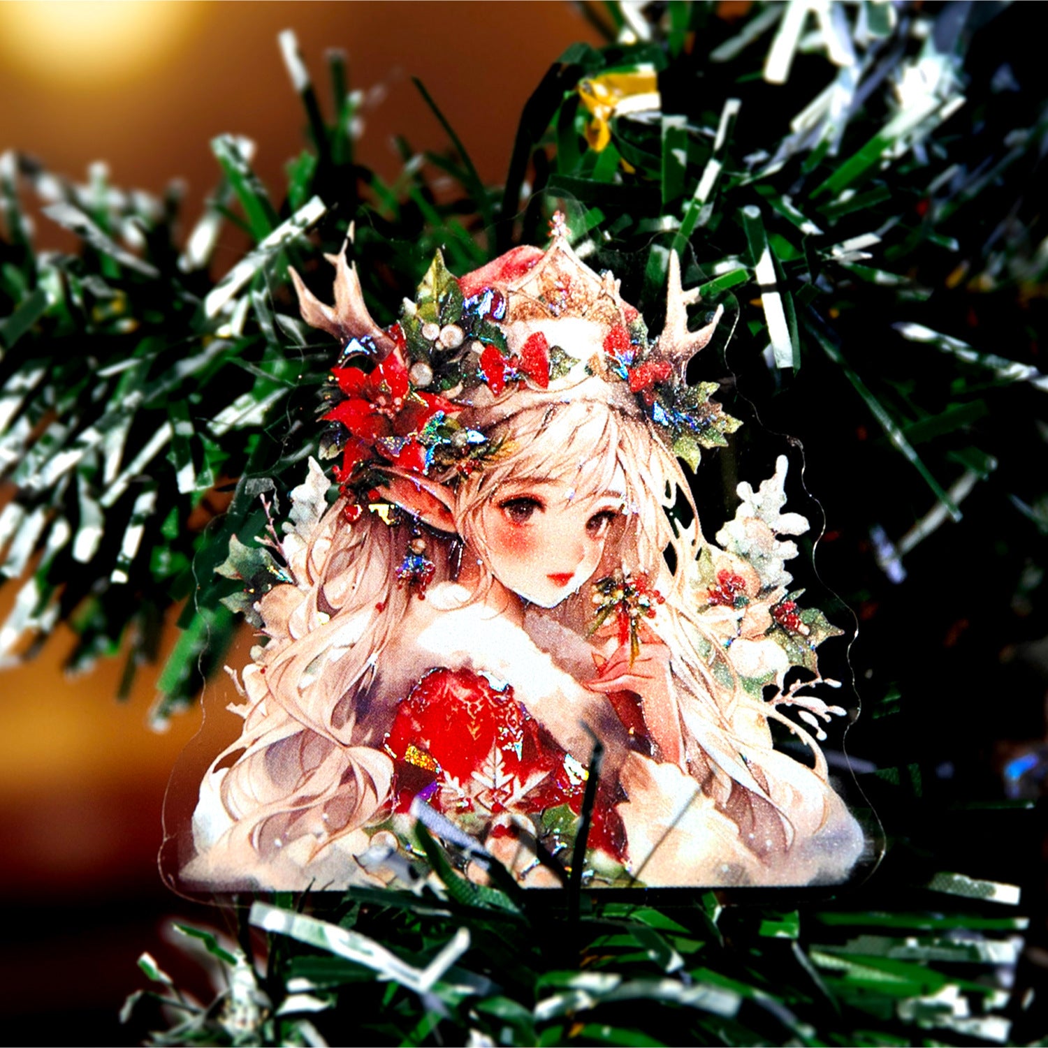 10 Pcs Christmas Elf PET Stickers SDJXJL