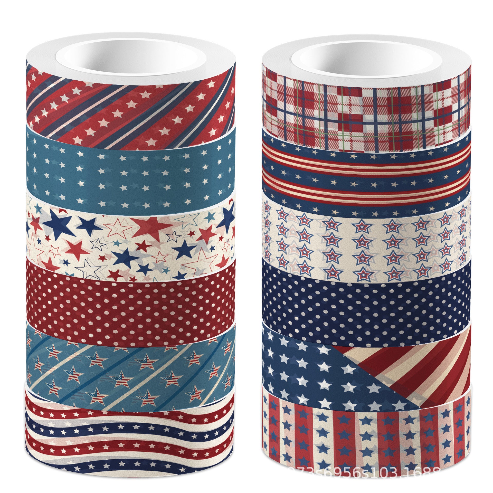 12 Roll Washi Tape Set ZH064