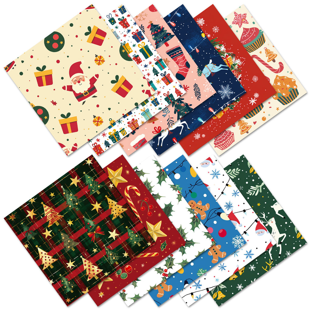 6 inch Christmas Scrapbook Paper Pad PA147