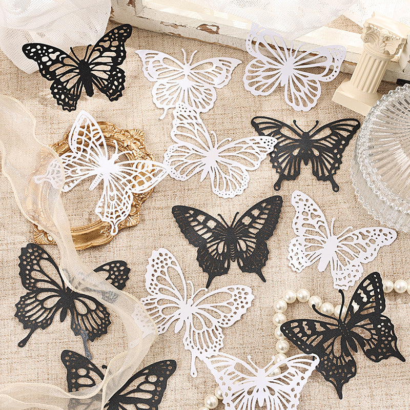 20 Pcs Hollow Cutout Scrapbook Paper FSJY