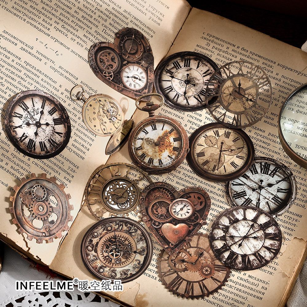 30 Pcs Vintage Gadgets Stickers ZGHX