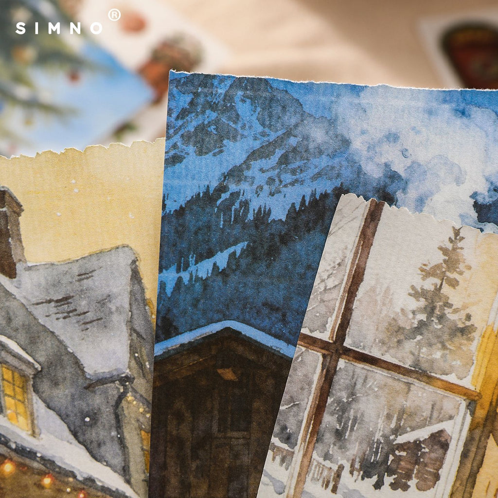 A5 Mixed Material Sticker Book - Winter Wishes
