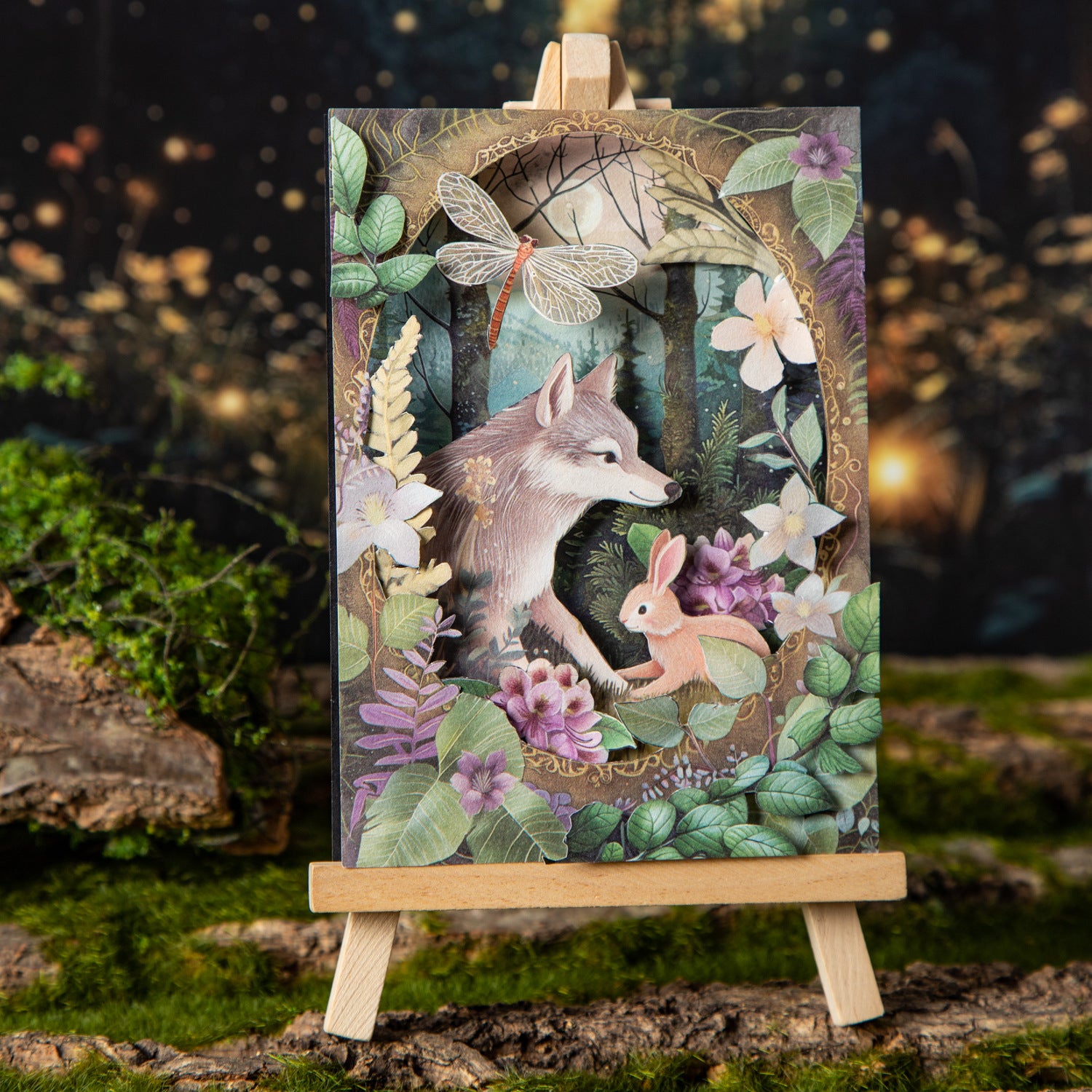 30 Pcs Woodland Animal Journal Paper YMSL