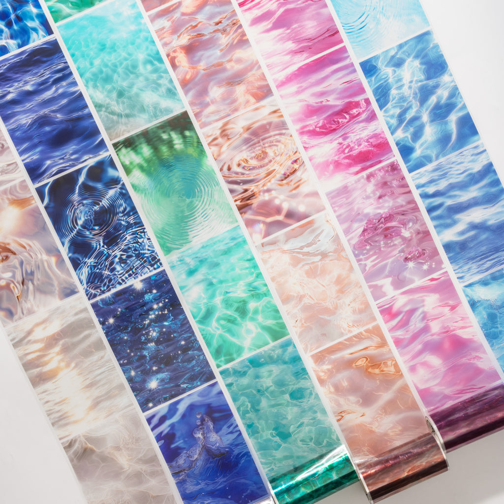 1 Roll Water Texture PET Stickers Tape TLQY