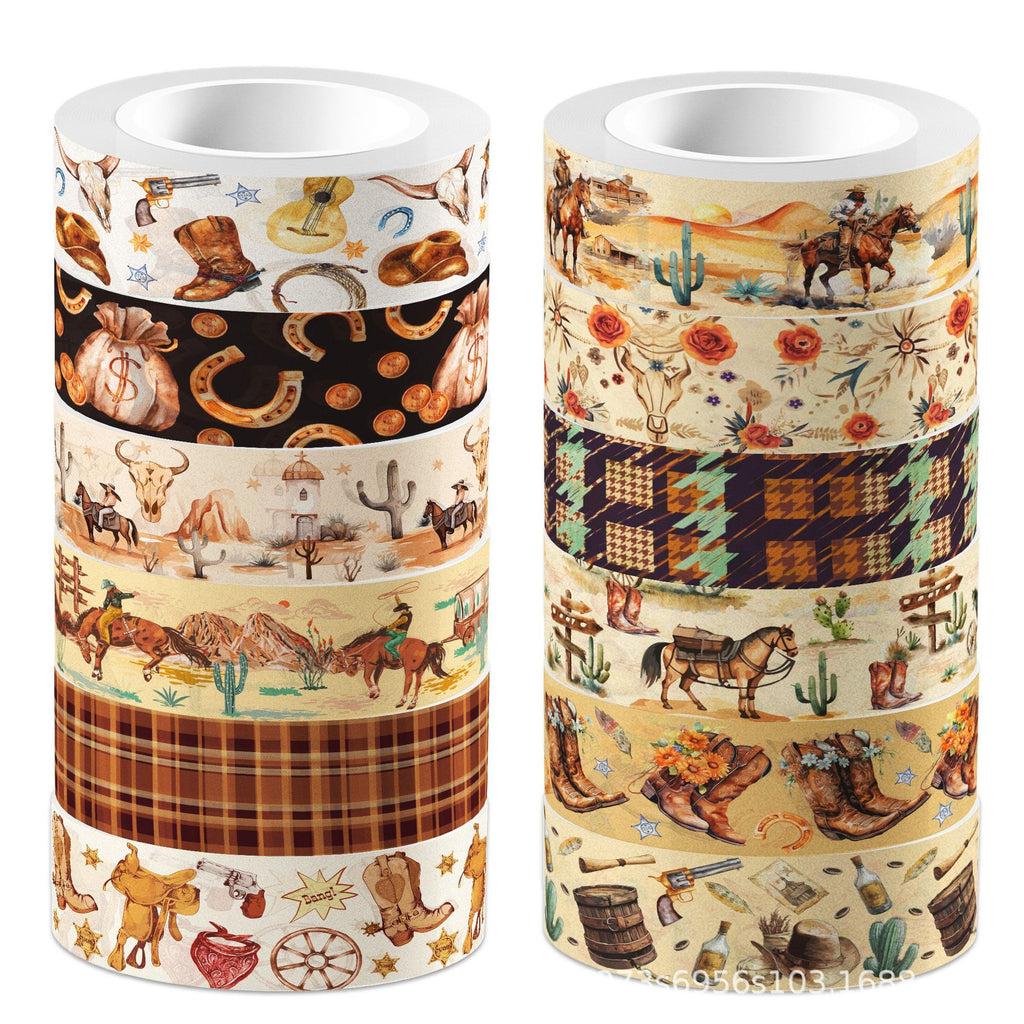12 Roll Washi Tape Set ZH084