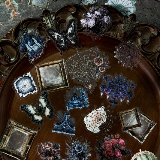 20 Pcs Gothic PET Stickers YWDGB