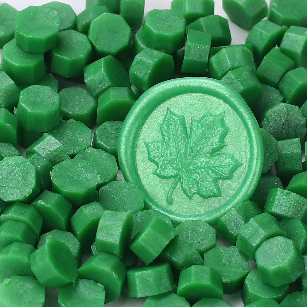 100 PCS Octagon Wax Seal Beads H79