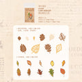 40 Pcs Cutout Paper and Stickers Kit SZYX