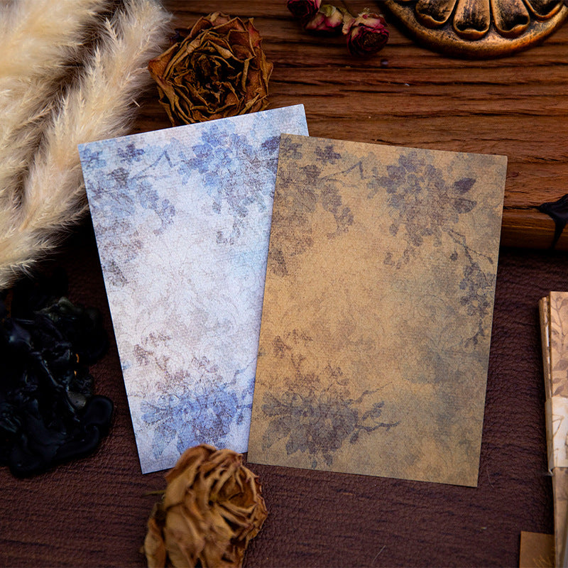 80 Pcs Vintage Scrapbook Paper YSWY