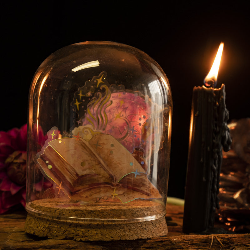 10 Pcs Magic Theme PET Stickers MFJX