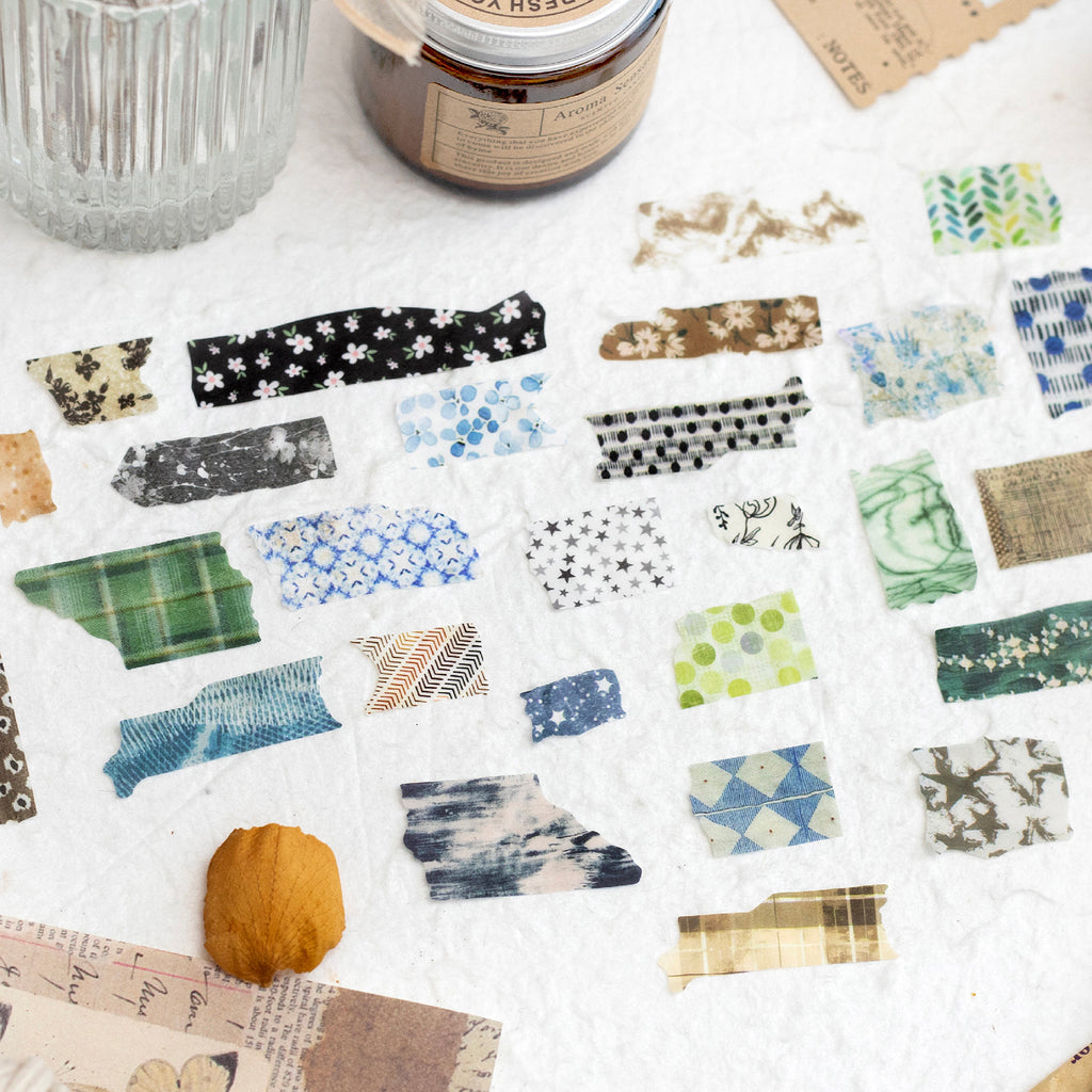 1 Roll Vintage Washi Stickers Tape CMDS
