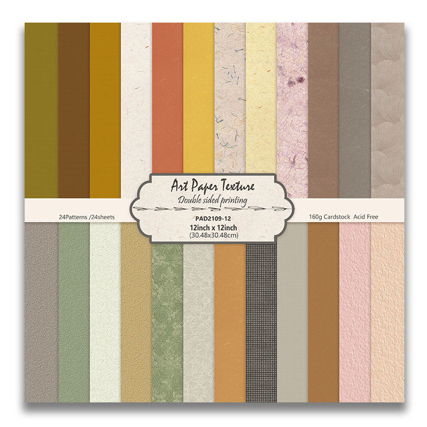 12 inch Scrapbook Paper Pad JYY109
