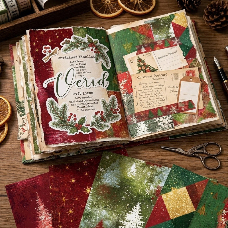 6 inch Christmas Scrapbook Paper Pad SKP2452