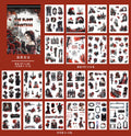 20 Sheets A5 Halloween Stickers Book DHWSJ