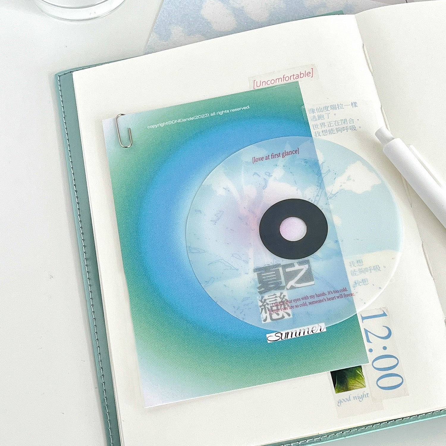 Xonpea CD-Style Scrapbook Supplies