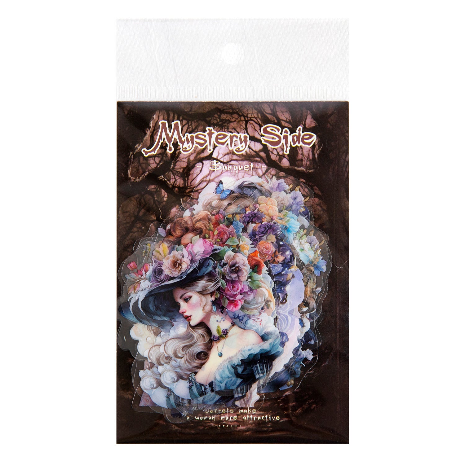 20 Pcs Vintage Lady Stickers SMCX