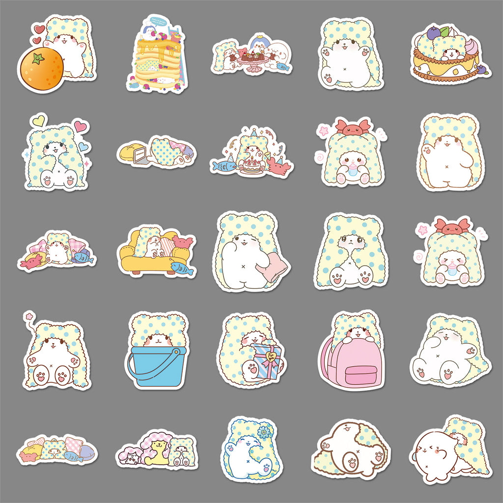 50Pcs Kawaii Waterproof Vinyl Stickers SRO102