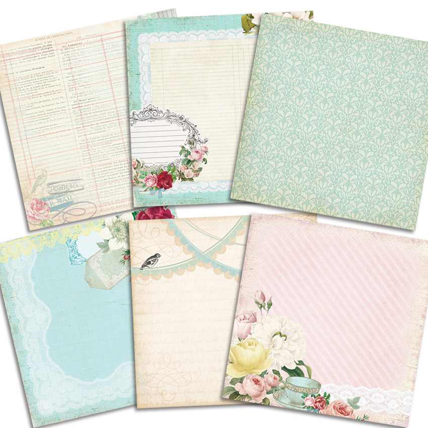 6 inch Scrapbook Paper Pad JYY6005