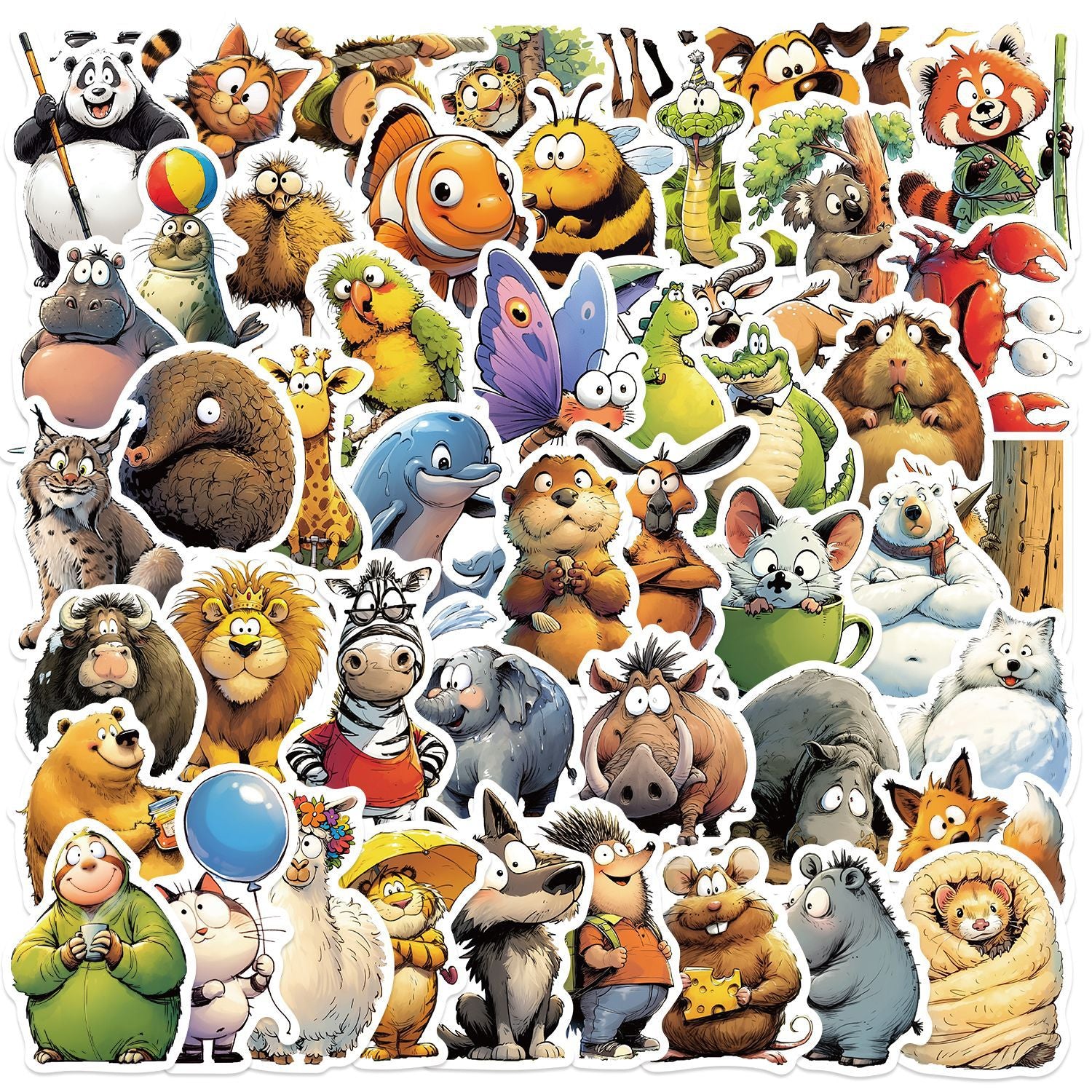 50PCS Funny Sarcastic Meme Vinyl Stickers FUN16