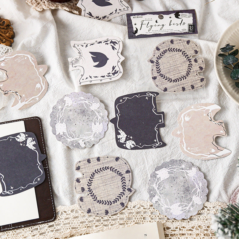 10 Pcs Aesthetic Journal Notepad Paper FCLY