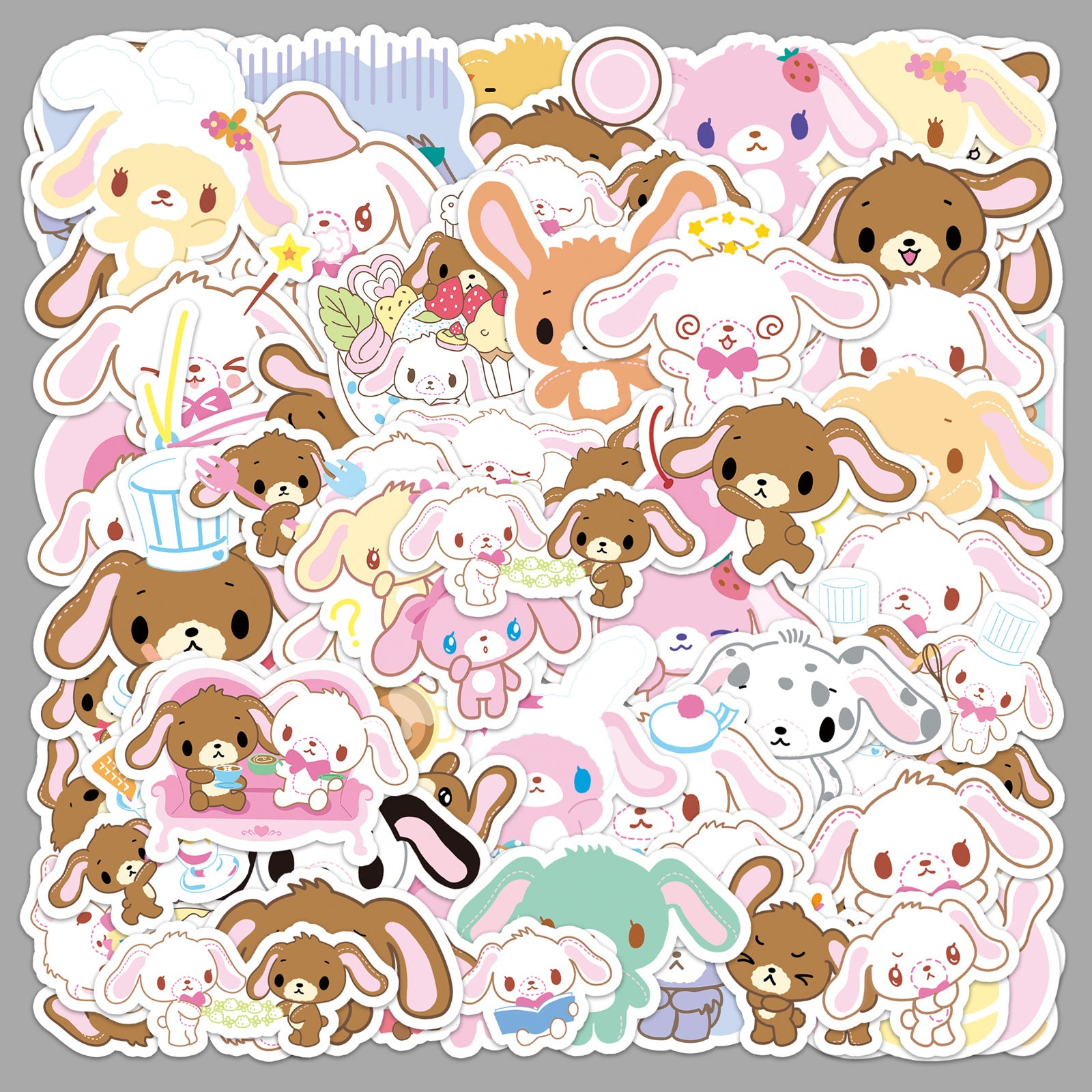 50Pcs Kawaii Waterproof Vinyl Stickers SRO120
