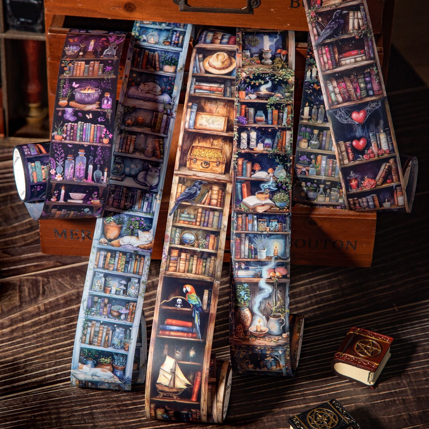 1 Roll Magic Bookshelf PET Tape MFSG