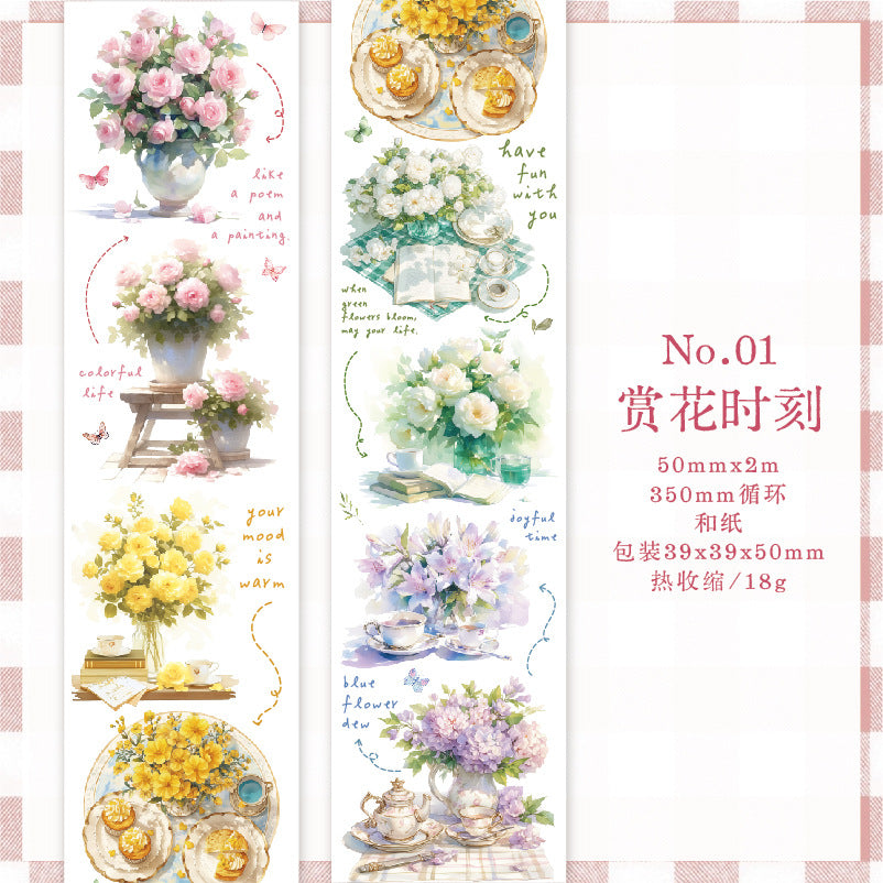 1 Roll Creative Washi Tape HJKJ