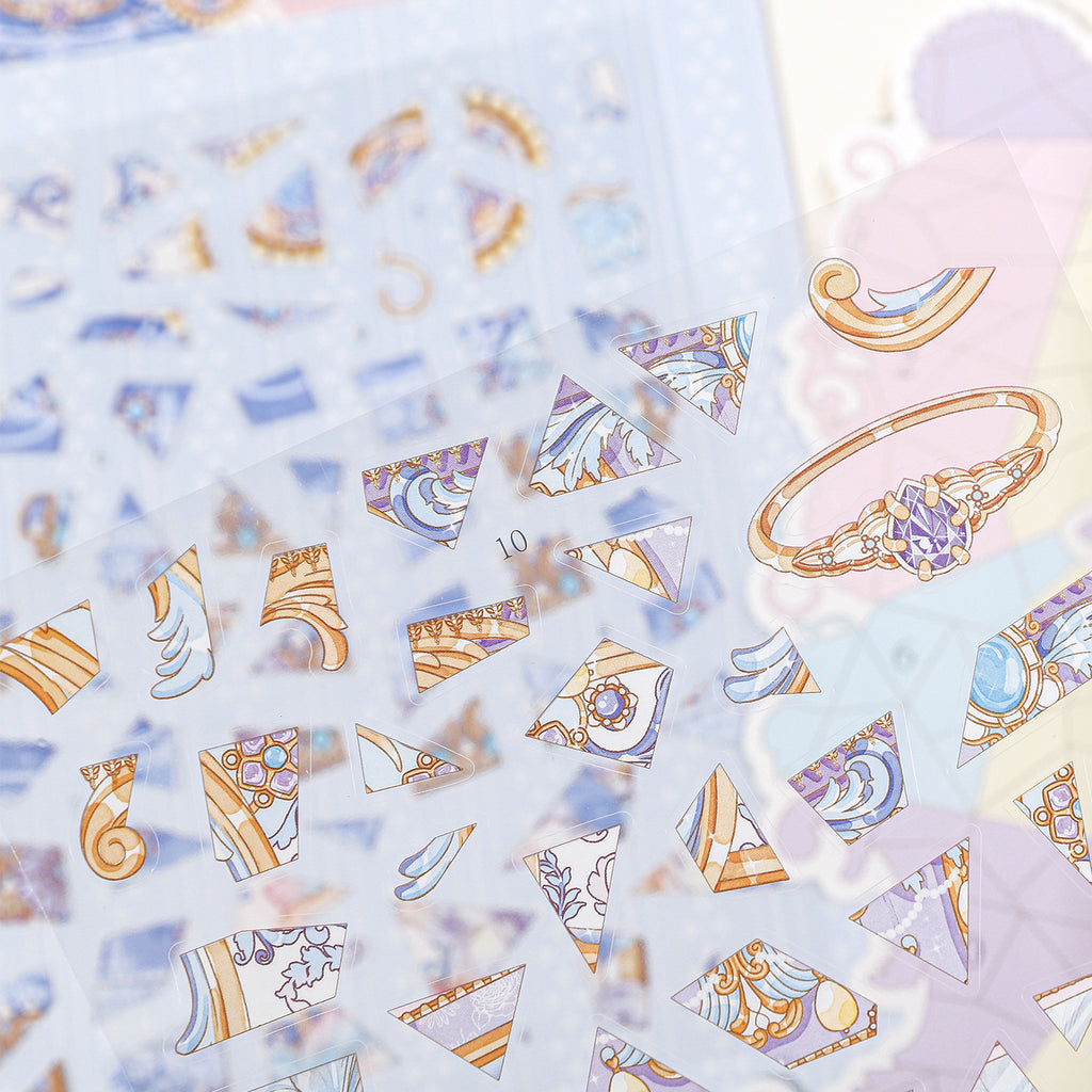 Baroque Theme Puzzle Stickers SYHM