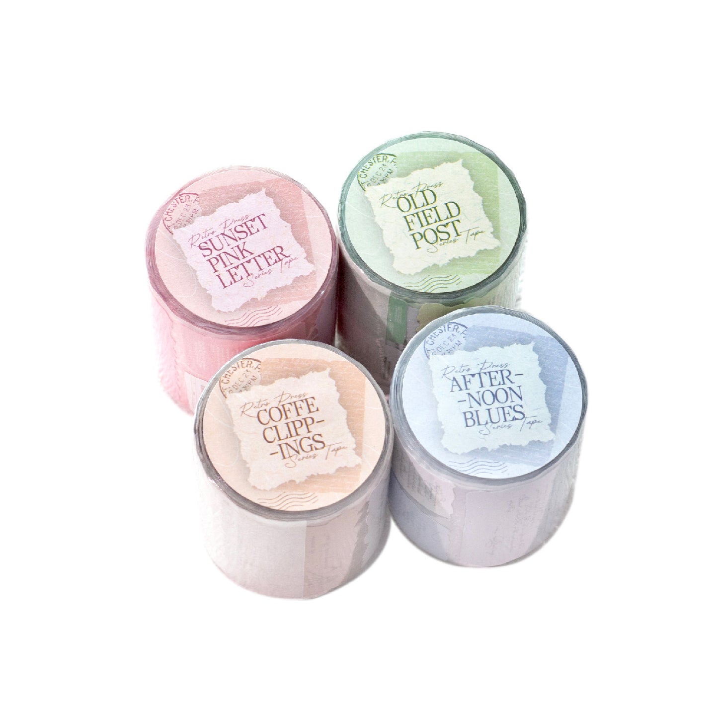 1 Roll Vintage Quote Journal Stickers FGBKP