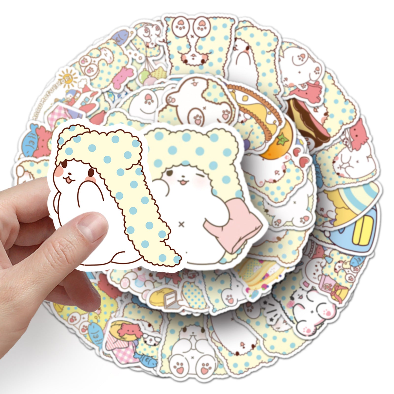 50Pcs Kawaii Waterproof Vinyl Stickers SRO102