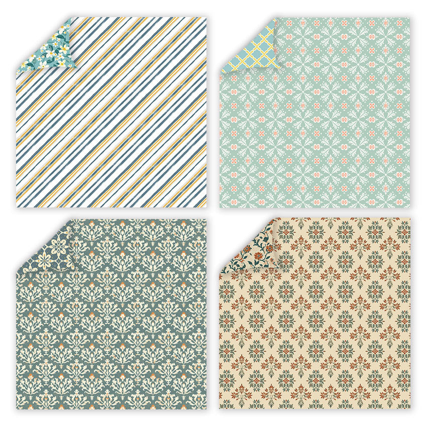 12 inch Scrapbook Paper Pad JYY114