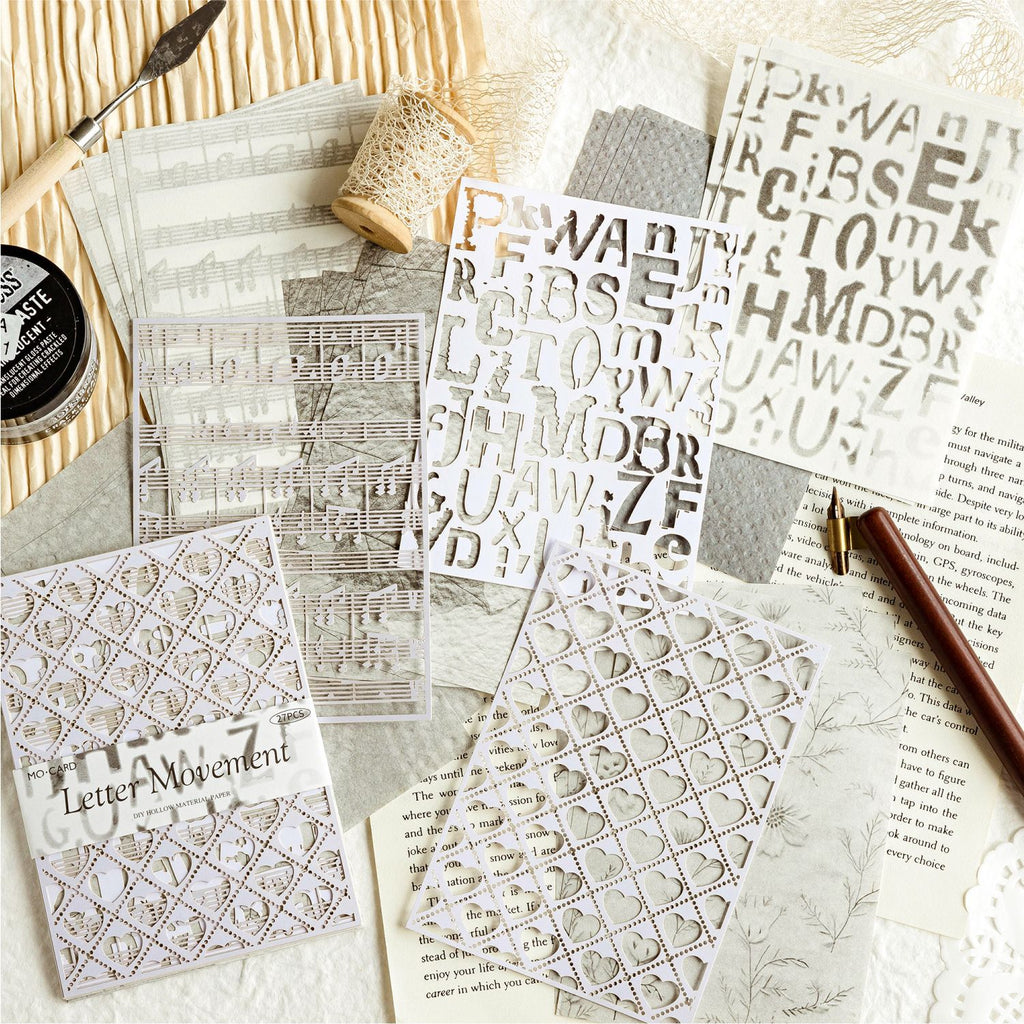 27 Pcs Cutout Paper and Scrapbook Paper ZJYS