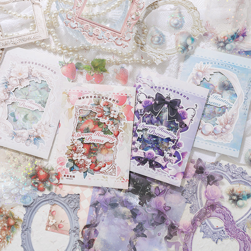 35 Pcs Junk Journal Supplies Kit BMSZ