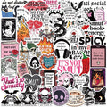 50 Pcs Vinyl Funny Dirty Stickers PMS234