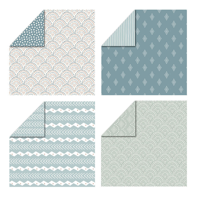 12 inch Scrapbook Paper Pad JYY063