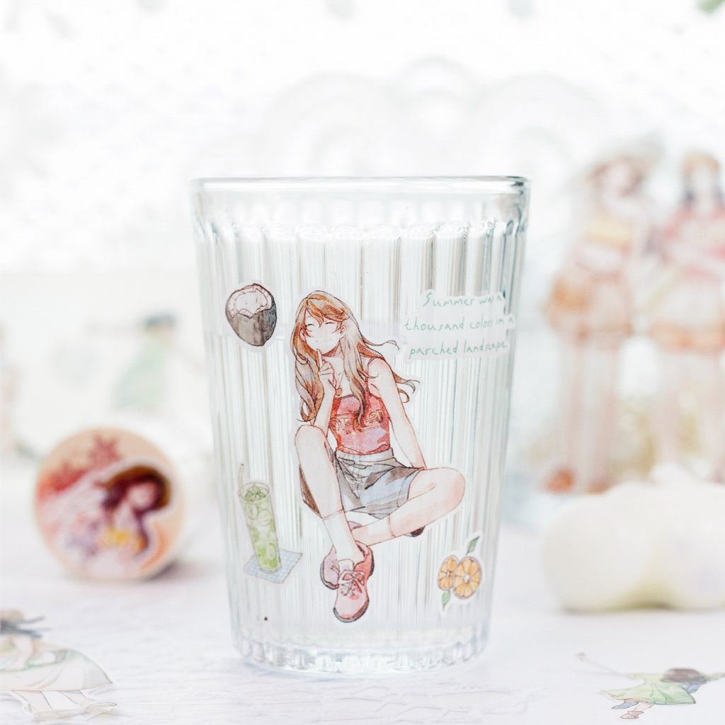 1 Roll Holiday Girl Washi Tape SHZQ