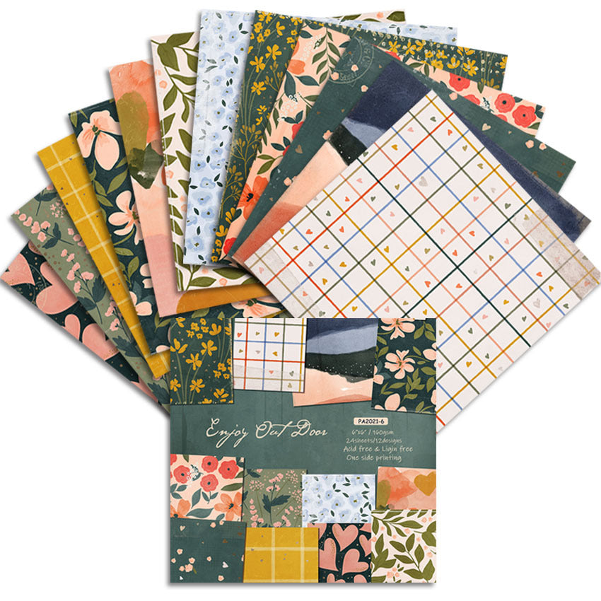 6 inch Scrapbook Paper Pad JYY6021