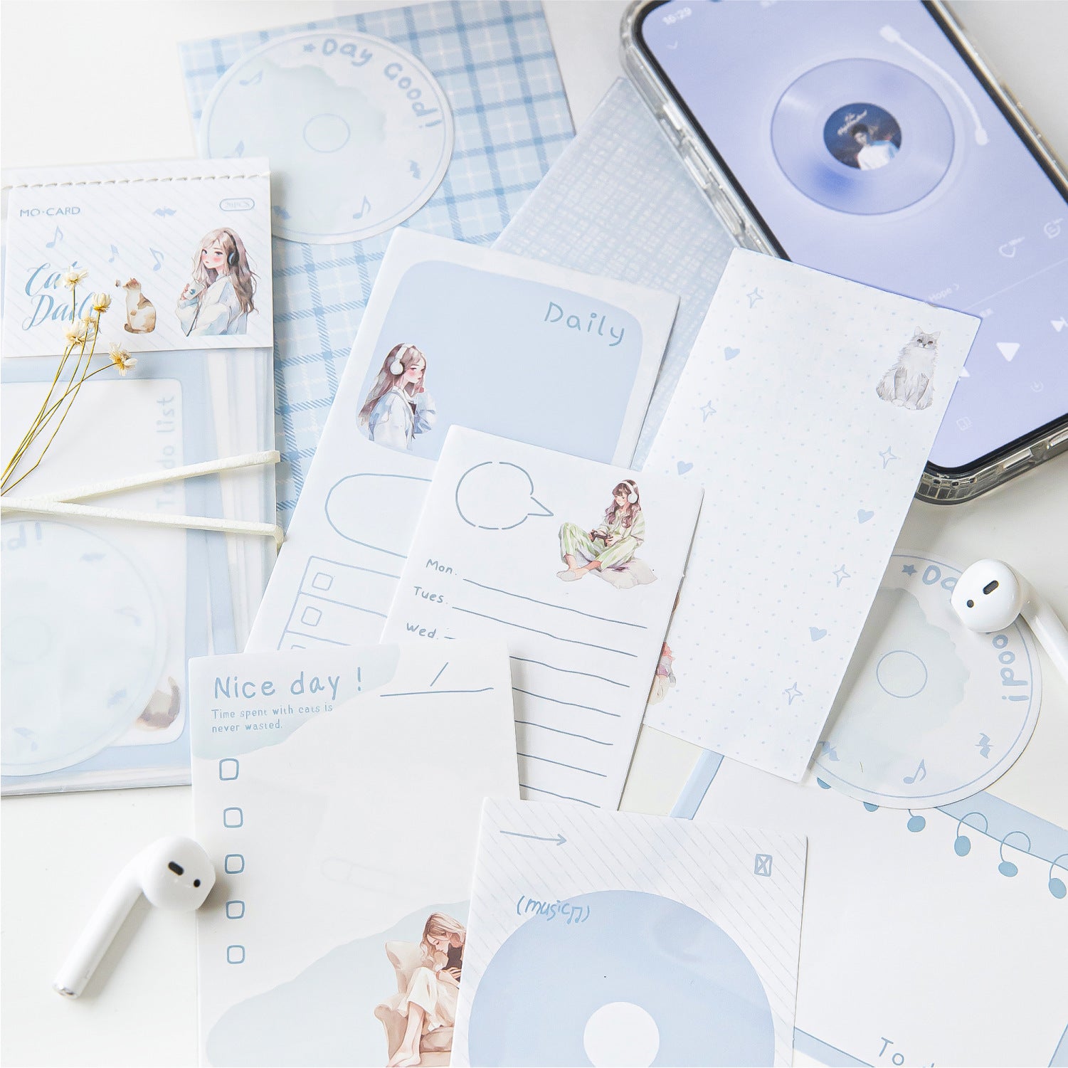 20 Pcs Creative Notepad Paper BZSH