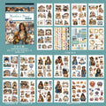 A5 Mixed Material Sticker Book TZH168