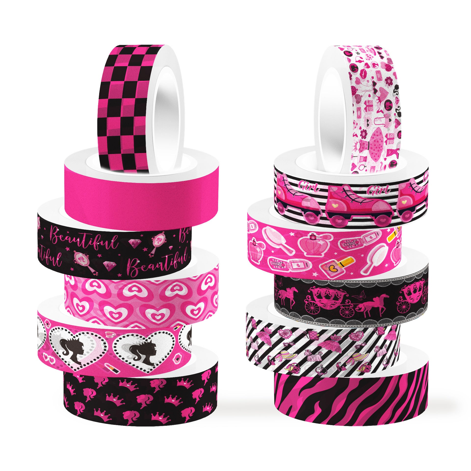 12 Roll Washi Tape Set ZH043