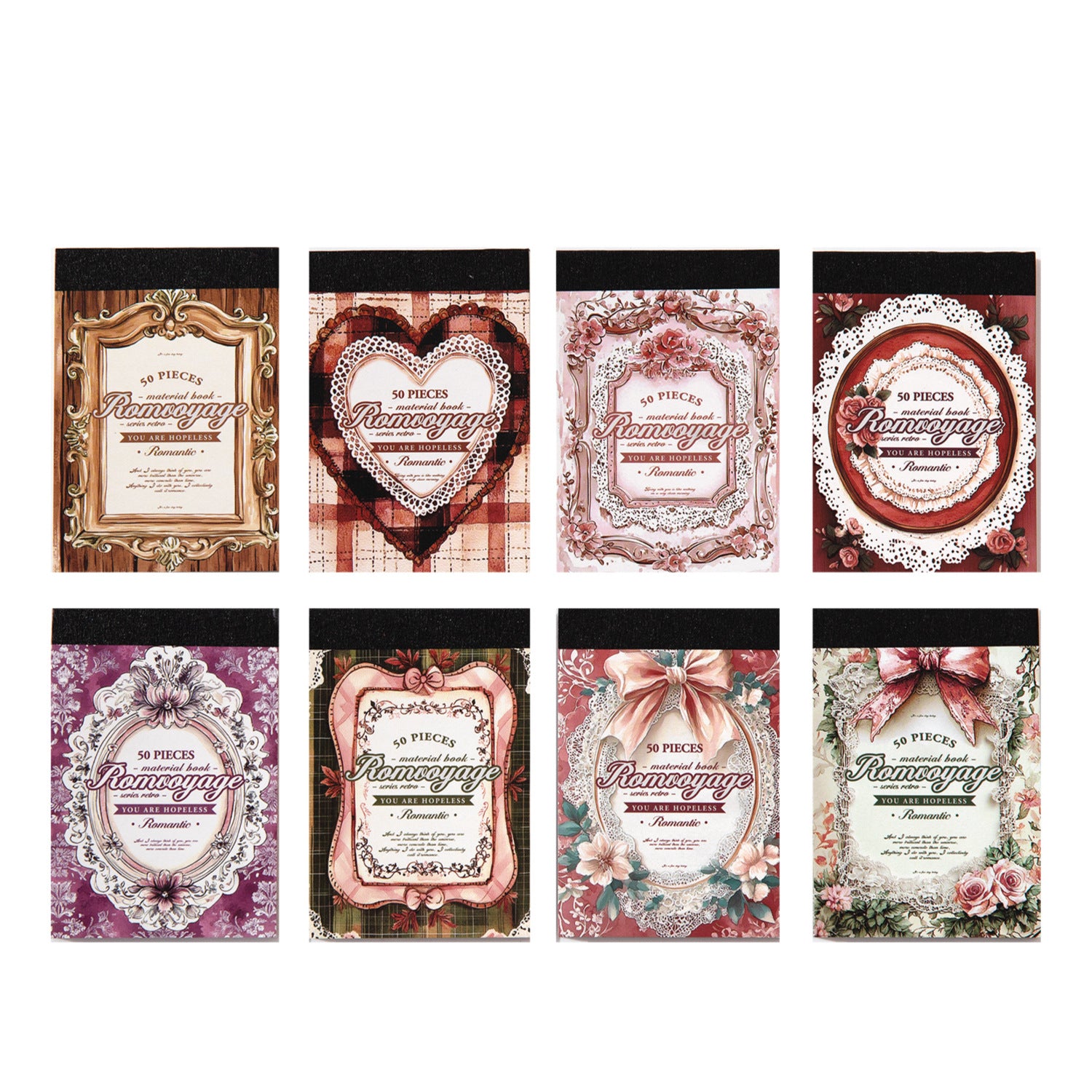 50 Sheets Small Background Scrapbook Paper LMTY