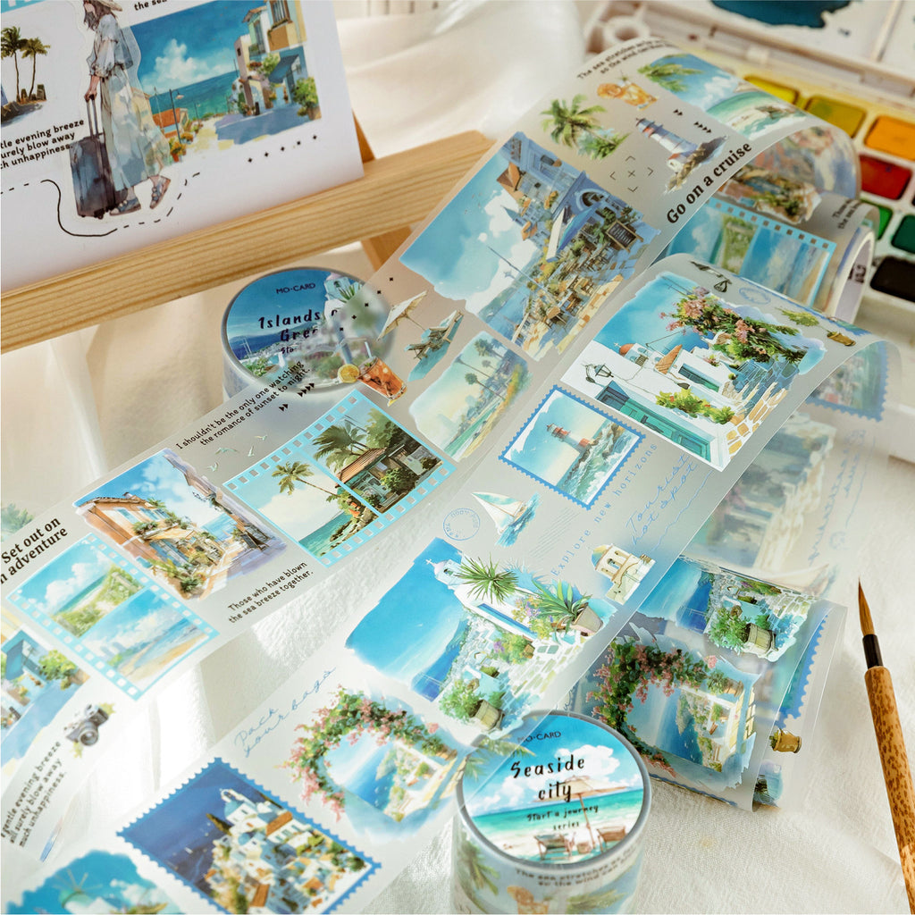 1 Roll Travel Theme PET Tape KSYDLC