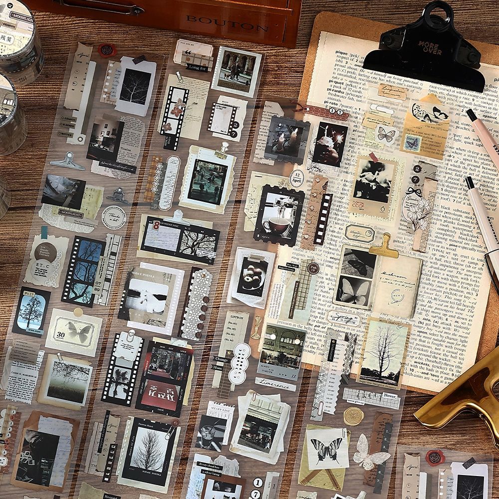 1 Roll Movie Film PET Stickers Tape YXSJ