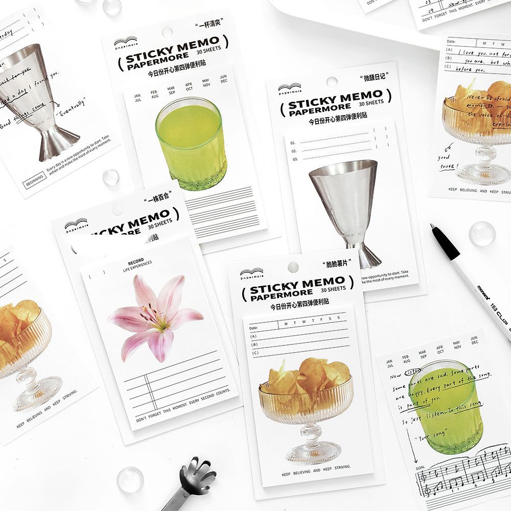 30 Sheets Aesthetic Notepad JRFKX