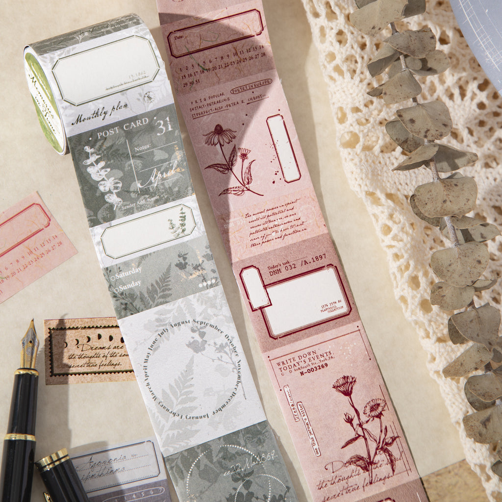 1 Roll Vintage Junk Journal Tape SJJY