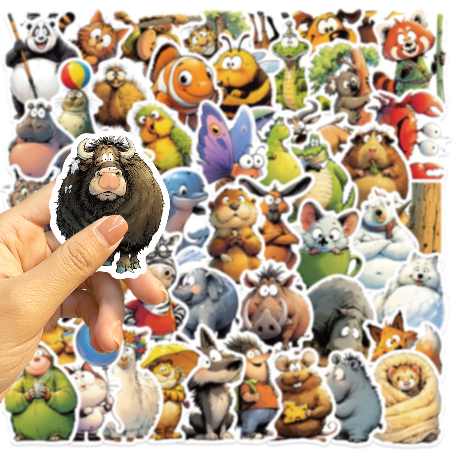 50PCS Funny Sarcastic Meme Vinyl Stickers FUN16